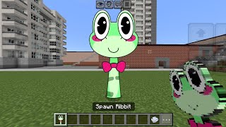 Sprunki Oc Ribbit From The Amazing Digital Circus Added In Minecraft Pe
