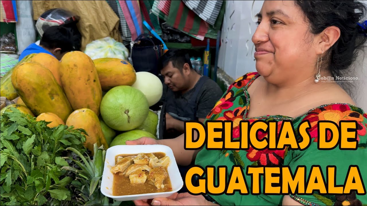 Comidas con olor y sabor guatemalteco