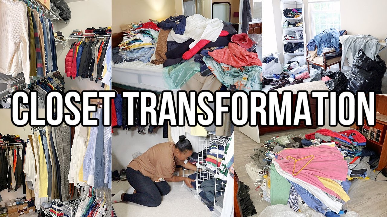 HOARDERS CLOSET TRANSFORMATION! CLEAN & ORGANIZE WITH ME | EXTREME CLEANING MOTIVATION | Nia Nicole
