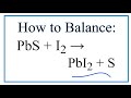 Redox Reactions and Oxidation States