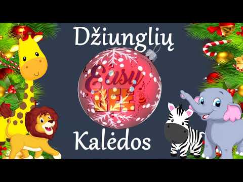 Kalėdinės dainos vaikams - Džiunglių Kalėdos I EasyBee