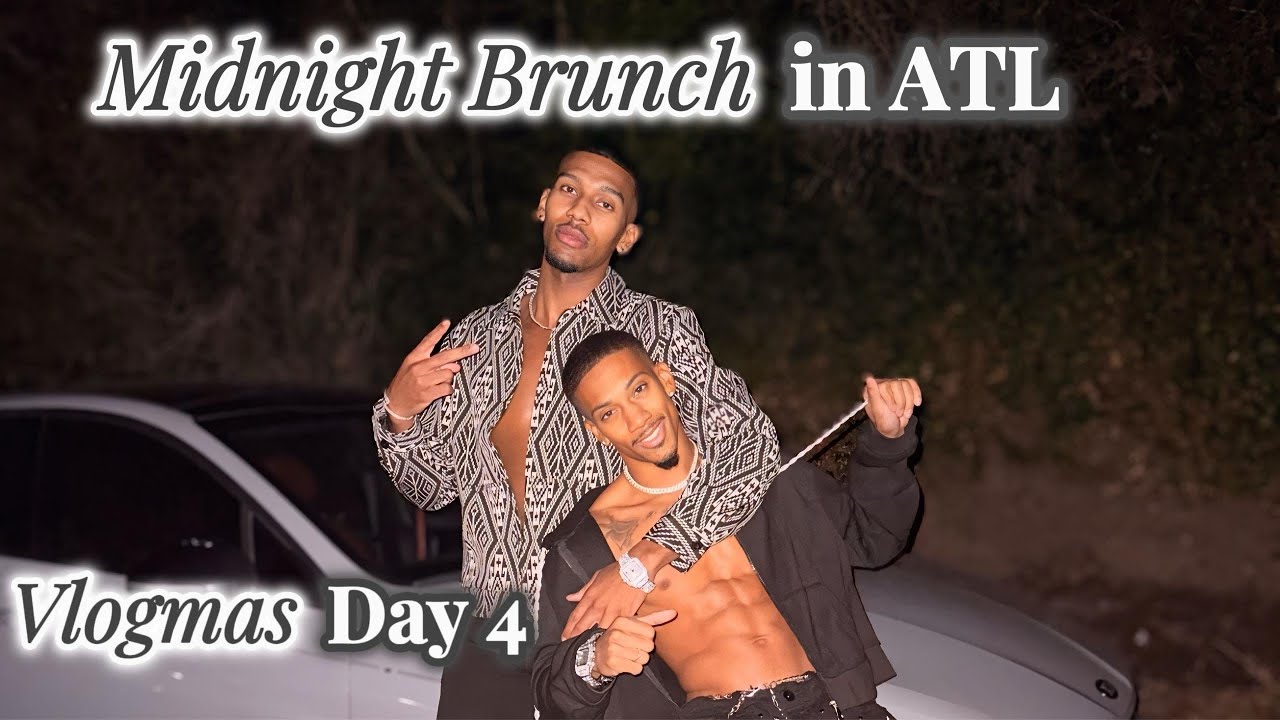Полуночный бранч в Атланте 🌙 | Расслабляющий видеоблог с Касауном и Амари | Видеоблоги за 4-й ден...