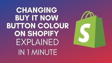 How To Change Buy It Now Button Colour On Shopify (2025)