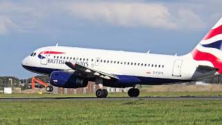 British Airways A319 G-EUPG Epic Aviation Scenes At Amsterdam | AMS→LHR 🇳🇱✈️🇬🇧