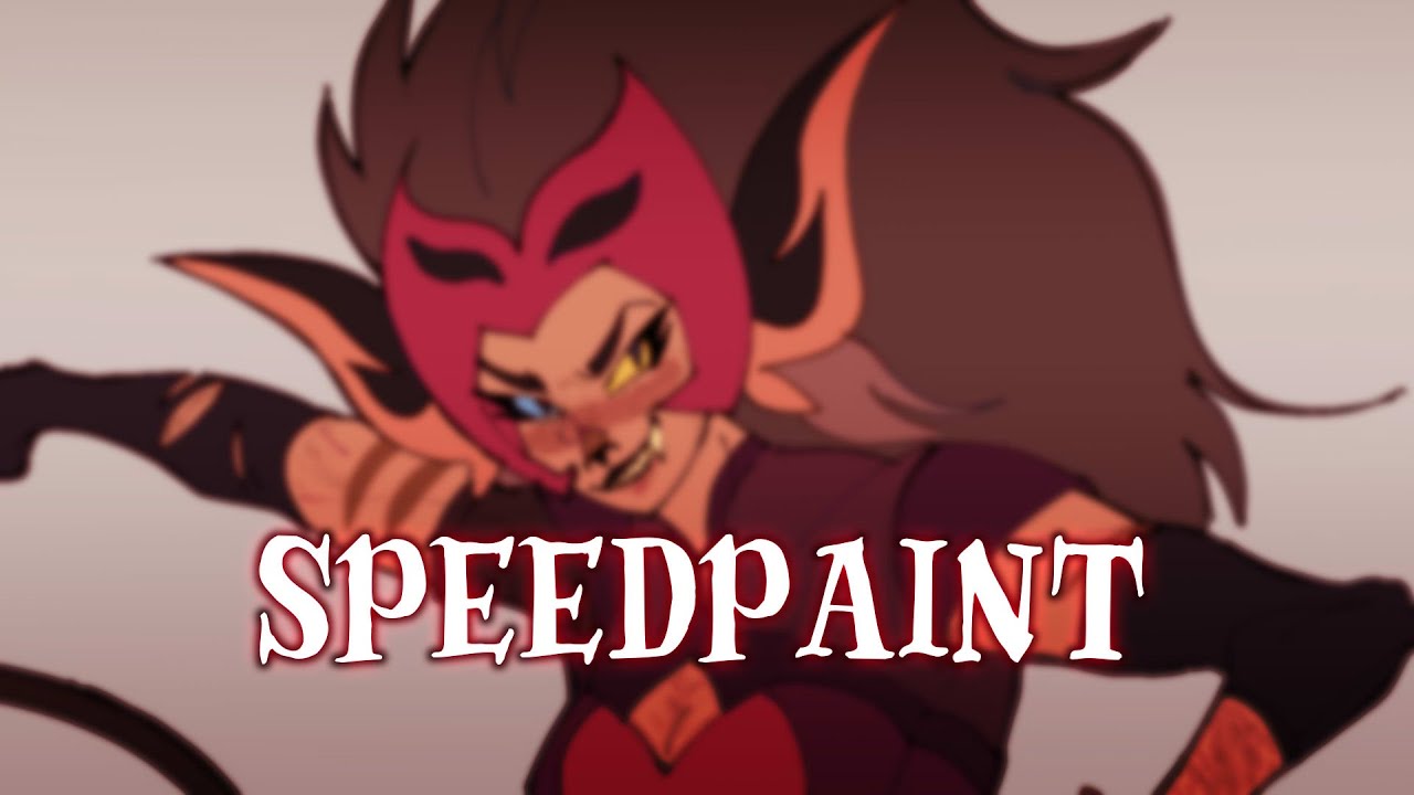 [SPEEDPAINT] Catra Headcanon Re-design (She-Ra)