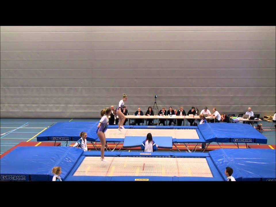 trampoline springen savannah deckers YouTube