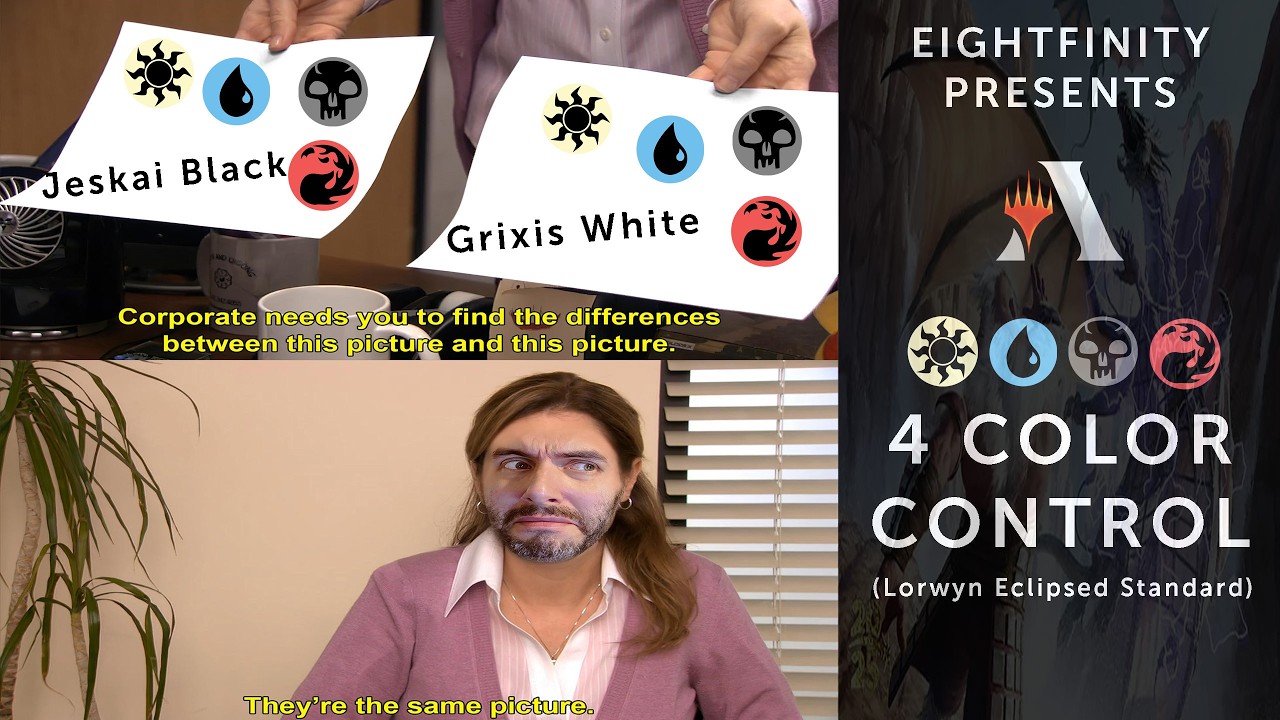 4 Color Control Standard | MTGA Gameplay Lorwyn Eclipsed - YouTube