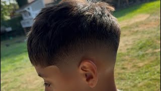 HOW TO DO A BLURRY MID DROP FADE super clean fade
