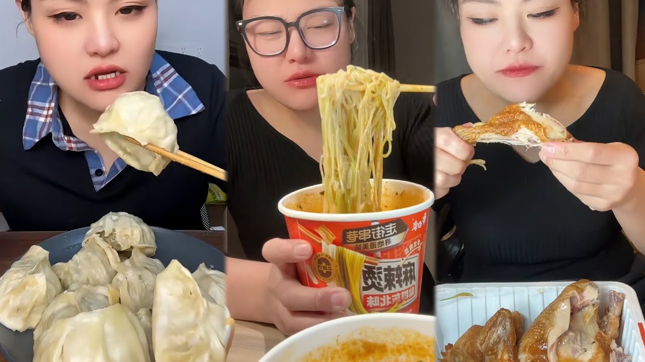 EATING SO MUCH WITH HOT FOOD CHALLENGE, ASMR & MUKBANG WITH SOUND #ah11asmr #food #asmr #mukbang