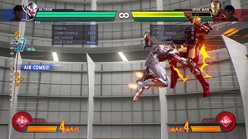 MARVEL VS. CAPCOM: INFINITE Ultron flight combo