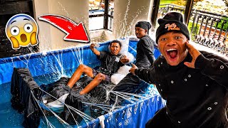 Fake Bed Prank On PEANUTS and SASHA!!