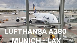 Lufthansa A380 Munich  to Los Angeles