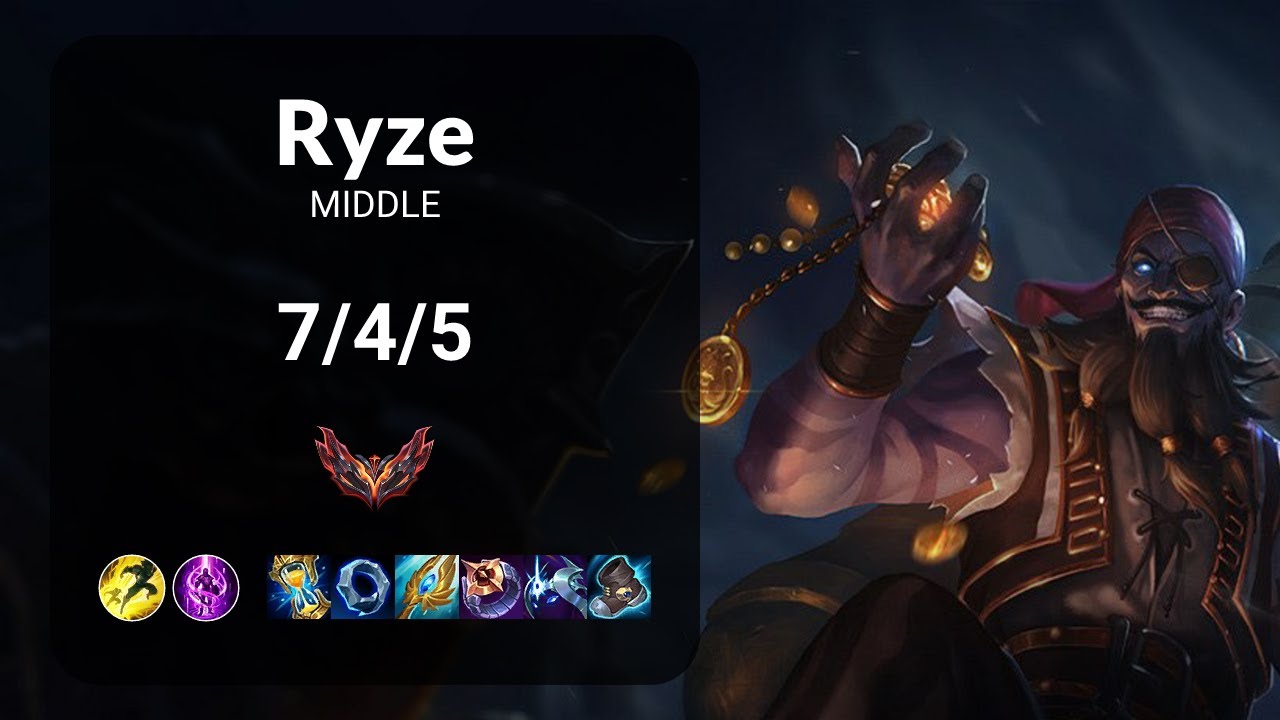 Ryze vs Sylas MIDDLE - KR GRANDMASTER Patch 14.22