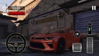 Car Parking Chevrolet Camaro Simulator - Android Gameplay FHD screenshot 4