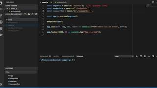 Express + Swagger doc