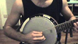 Left 4 Dead 2 - main menu music on 6-string banjo