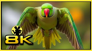 8K VIDEO ULTRA HD 120FPS SLOWMOTION | BREATHTAKING BIRDS SLOWMOTION WITH RELAXATION SOUNDS 4320P