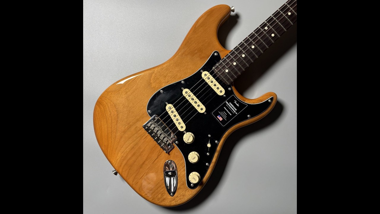 Fender American Professional II Stratocaster RW Roasted Pine【現物