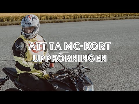 Att ta MC-kort - Uppkörningen (del 2 av 2)