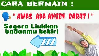 Permainan Gerak Non Lokomotor (Pohon Tertiup Angin)