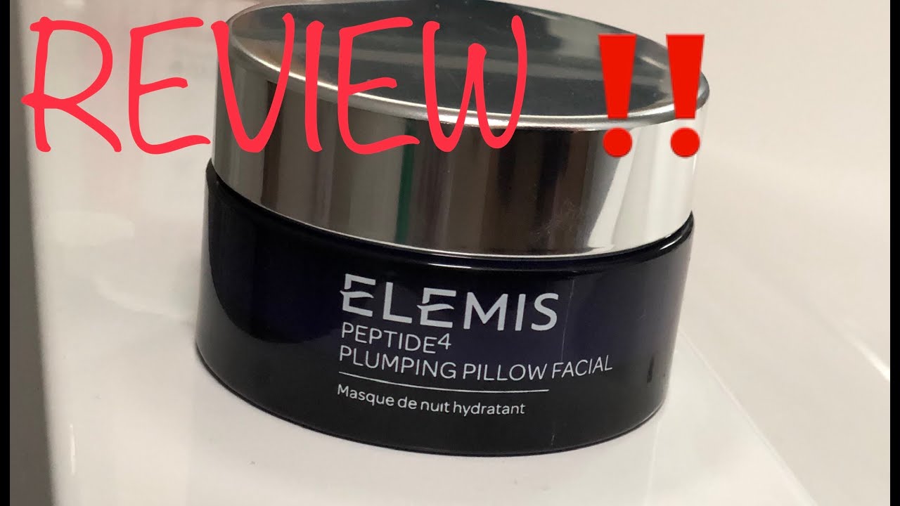 ELEMIS pillow facial REVIEW *New Product Alert*