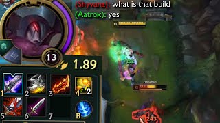 Aatrox but he attacks u rly fast like old aatrox used to