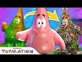 Play with SpongeBob Toys in the Toy Test Factory! | Toymation