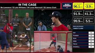James Clark Takes Batting Practice at the 2026 MLB Draft Combine!