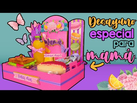 DIY: Como hacer un DESAYUNO ESPECIAL para MAMÁ – ESPECIAL DEL DIA DE LAS MADRES