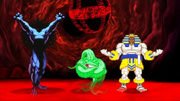 Marvel VS Capcom 2 - Anakaris/Shuma-Gorath/Blackheart - Expert Difficulty Playthrough