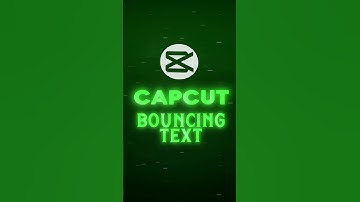 Bouncing Text Tutorial 💀🔥 | CapCut Tutorial #shorts #tutorial