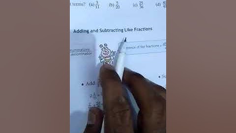 Class-5 Maths, Ch-7 Fractions, Ex-7(C)
