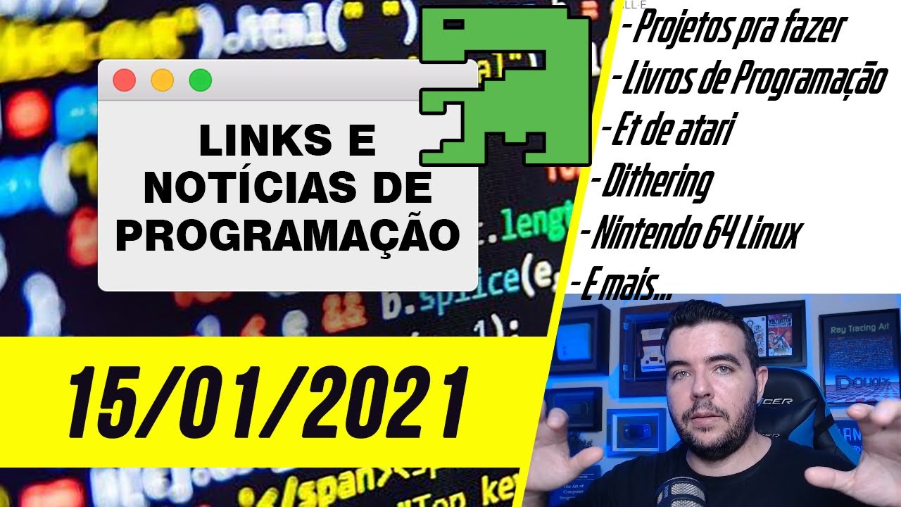 Links e Notícias de Programação - 15/01/2021