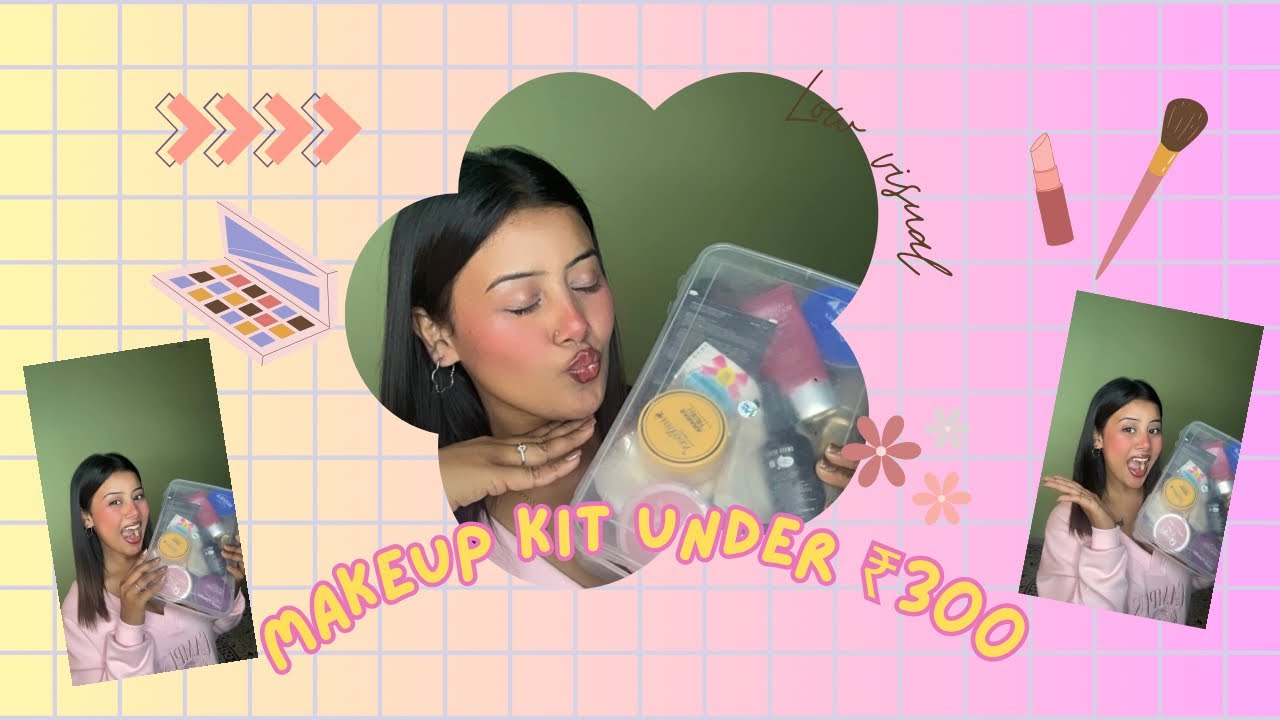 Makeup Kit for beginners under ₹300❤️