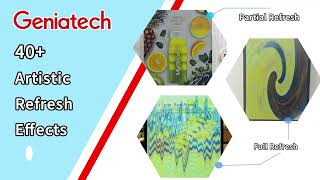 E-Paper Partial Refresh Without Full-Screen Flash | Arbitrary-Shape Technology | Geniatech