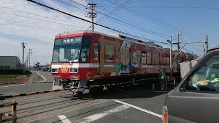遠鉄2001F+1007F 下り第25列車 積志駅～遠州西ヶ崎駅 通過