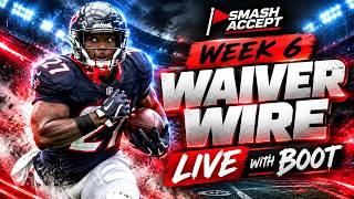 Fix Your Team - Top Week 6 Waiver Wire Adds