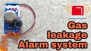 How To Make Gas Leakage Alarm System Projects Electronics Projects 