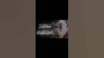 ياسر الدوسري سورة الأنفال #آيات #اكسبلور #yasseraldossary #المصحف #قرآن #ياسر_الدوسري #حالات_واتس