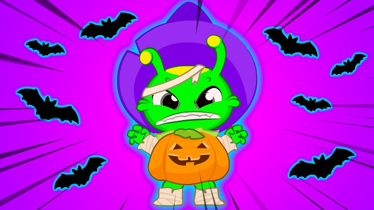 Groovy dresses up like Frozen for a carnival costume contest | Groovy the Martian educational video