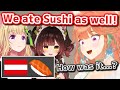 Akirose and Roboco's Sushi Experience in Austria【Hololive】