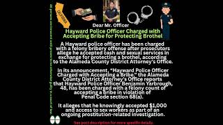 California Officer Charged with Accepting Bribe to Protect Brothel #shorts #viral #youtube #news #a