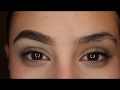 How To Groom & Fill In Over-Grown Eyebrows (Thick & Natural)