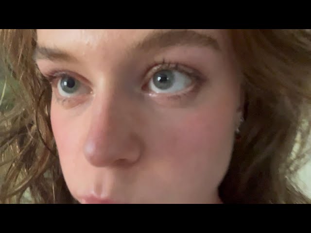 asmr doing my makeup