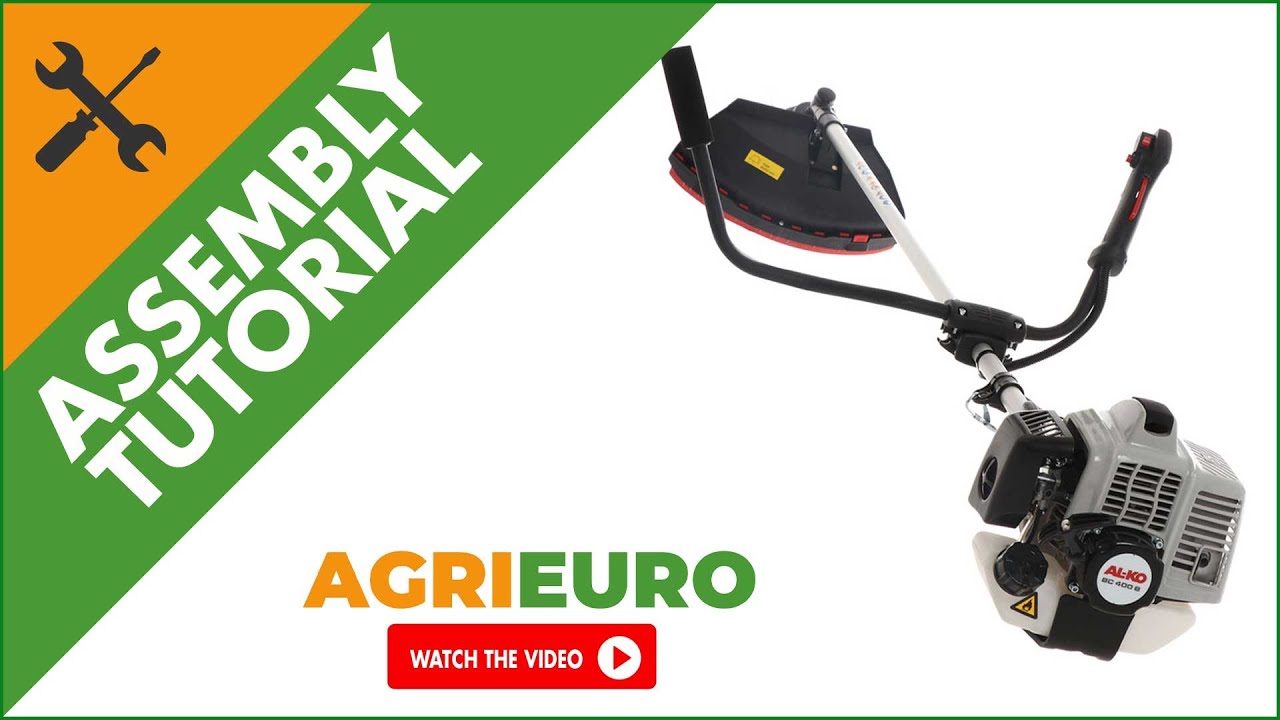 ALKO BC 400 B Brush Cutter 40 cc 2stroke Engine Double Bicycle Handlebar Assembly