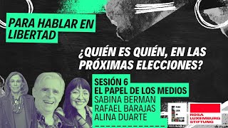 QUIÉN ES QUIÉN || SABINA BERMAN, RAFAEL BARAJAS Y ALINA DUARTE || EL PAPEL DE LOS MEDIOS