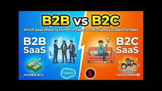 B2B vs B2C SaaS: Which Makes More Money in 2026? GTM Strategy Explained #saas #startup