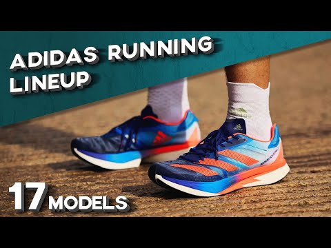 ADIDAS RUNNING 2022. 17 models Review and Comparison.