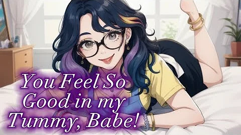 Wholesome Artistic Girlfriend Loves on You In Her Stomach (soft vore) (stomach sounds) (burps)