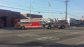 LAFD Light Force 89 Responding